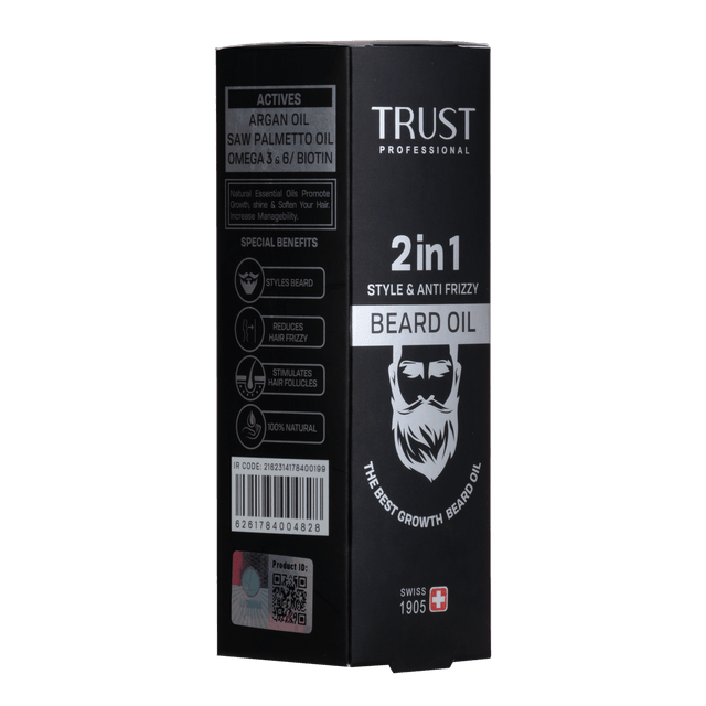 روغن تقویت ریش آقایان تراست - Image 5